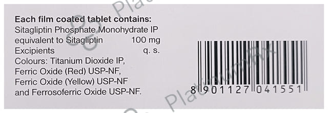 Sitared 100mg Tablet 10s