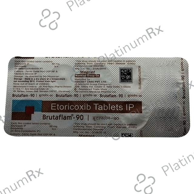 Brutaflam 90mg Tablet 10s