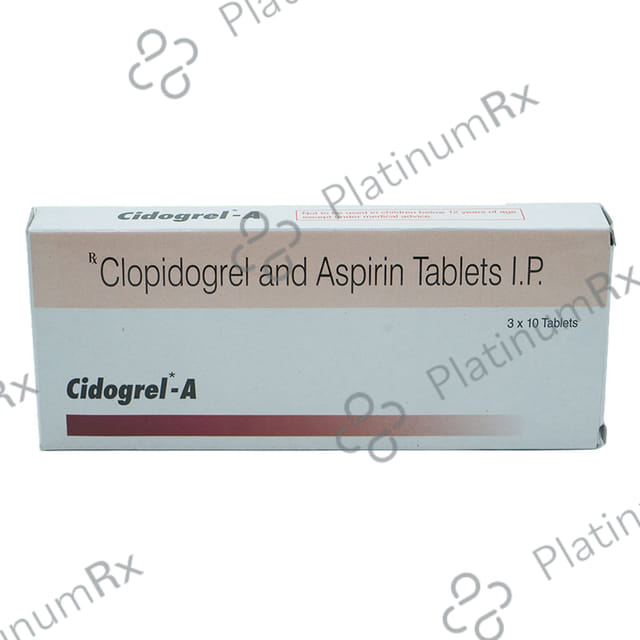 Cidogrel A 75/75mg Tablet 10s