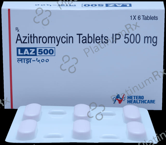 Laz 500mg Tablet 6s