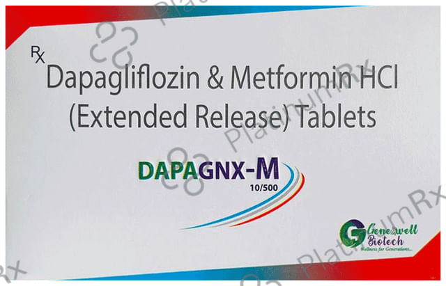 Dapagnx M 10/500mg Tablet ER 10s