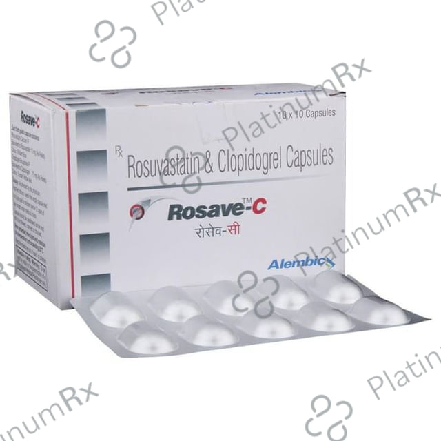 Rosave C 75/10mg Capsule 10s