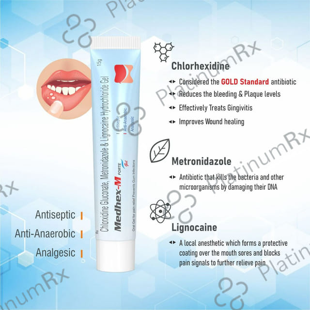 Medhex-M Forte Dental Gel