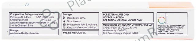 Chloradex PB Eye Ointment 5gm