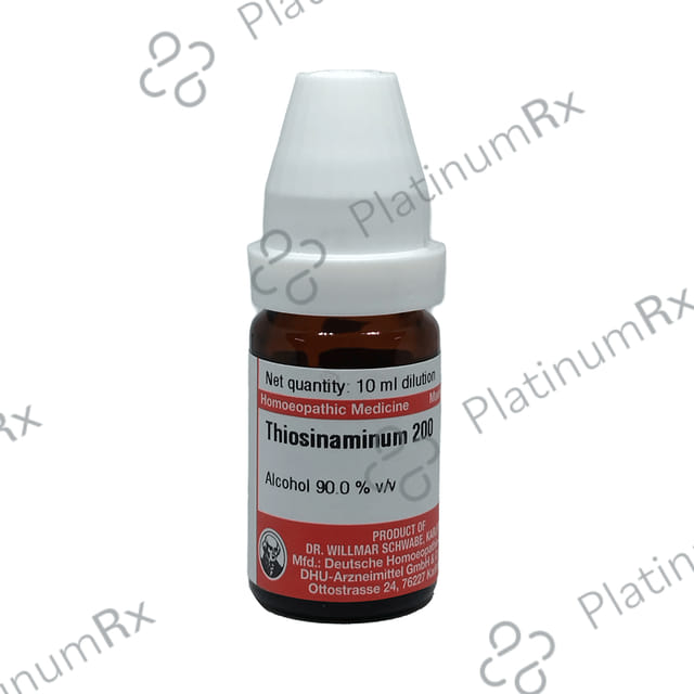Dr Willmar Schwabe Germany Thiosinaminum Dilution 200