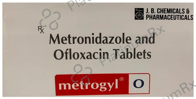 Metrogyl O 200/500mg Tablet 10s