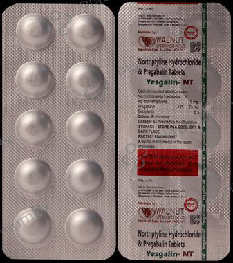 Yesgalin NT 75mg/10mg Tablet