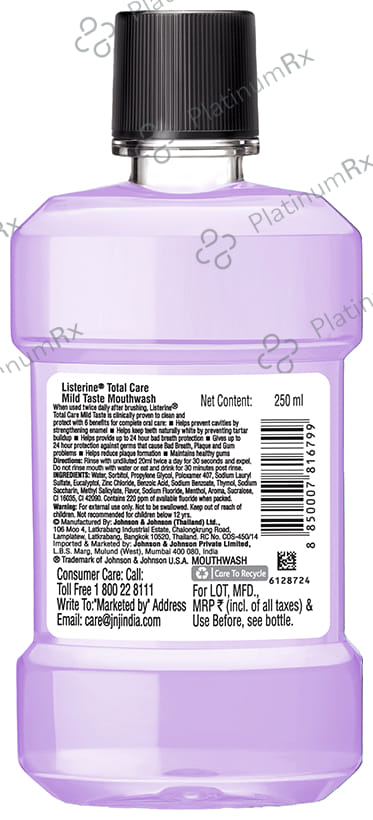 Listerine Total Care Mouth Wash 250ml