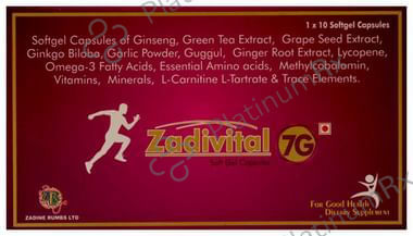 Zadivital 7G Soft Gel Capsules