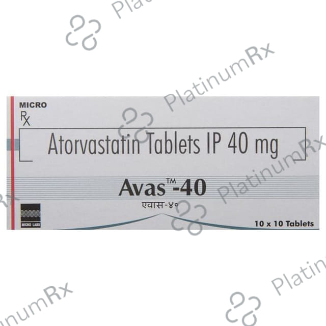 Avas 40mg Tablet 10s