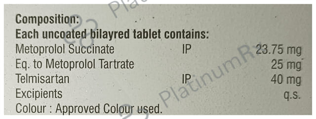 Arbitraz MT 40mg/25mg Tablet