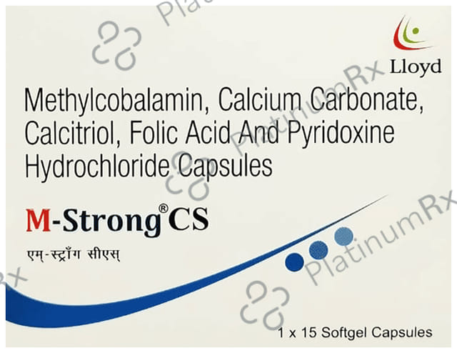M Strong CS Capsule 15s