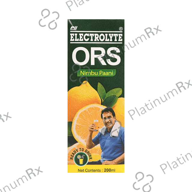 PII Electrolyte ORS Drink Nimbu Paani Flavour 200ml