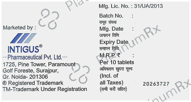 Zalex 5mg Tablet MD