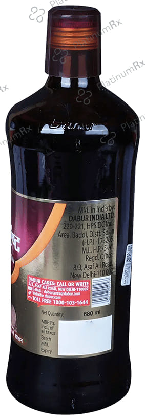 Dabur Ashokarishta - Relieves Menstrual Cramps & Period Pain in Women 680 ml