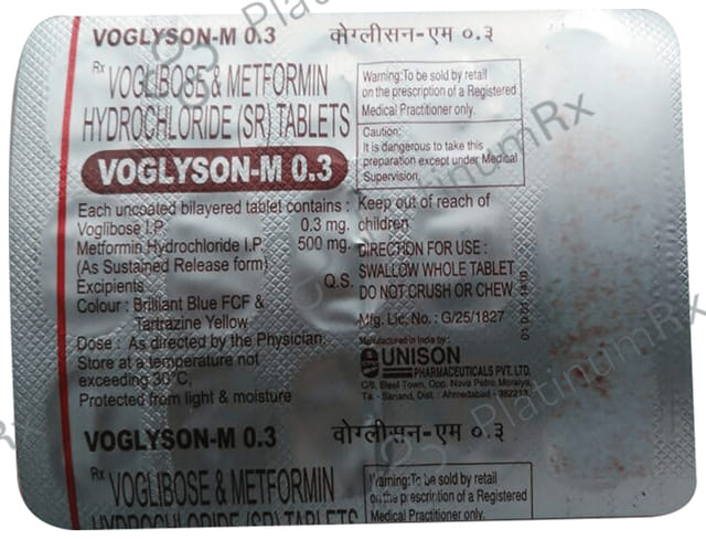 Voglyson-M 0.3 Tablet SR