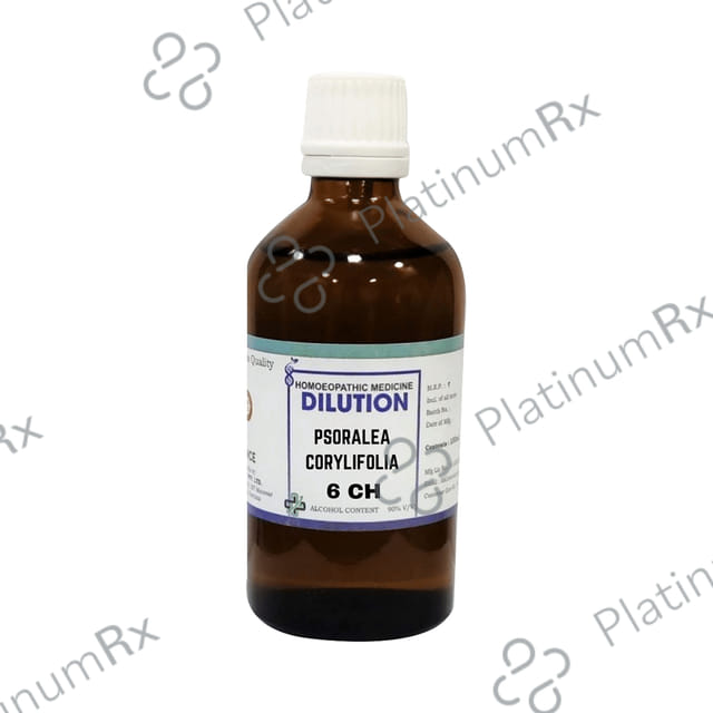 LDD Bioscience Psoralea Corylifolia Dilution 6 CH 100 ml