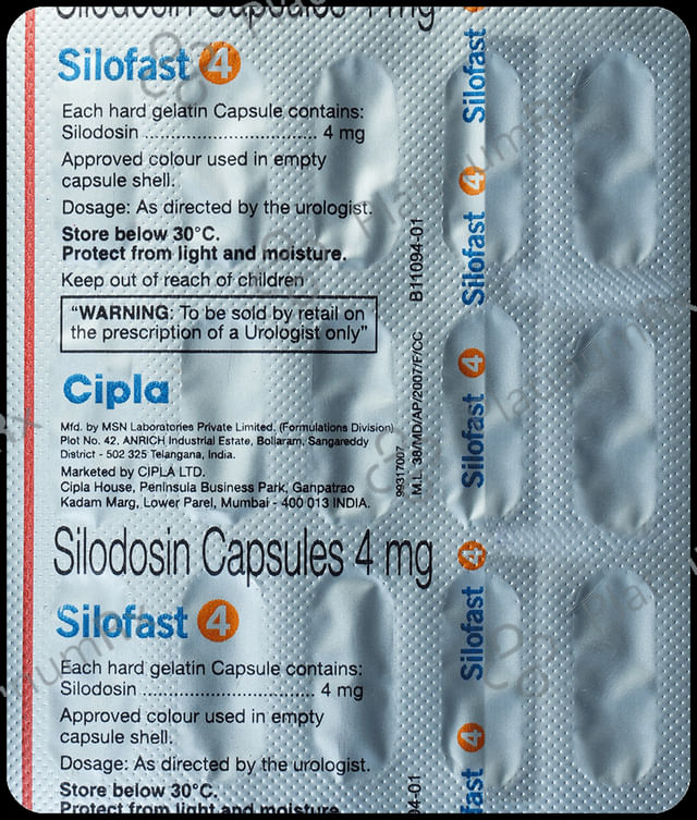 Silofast 4mg Capsule 15s