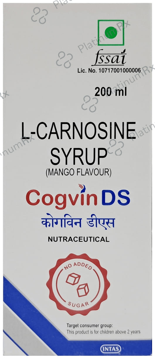 Cogvin DS Syrup Mango 200ml