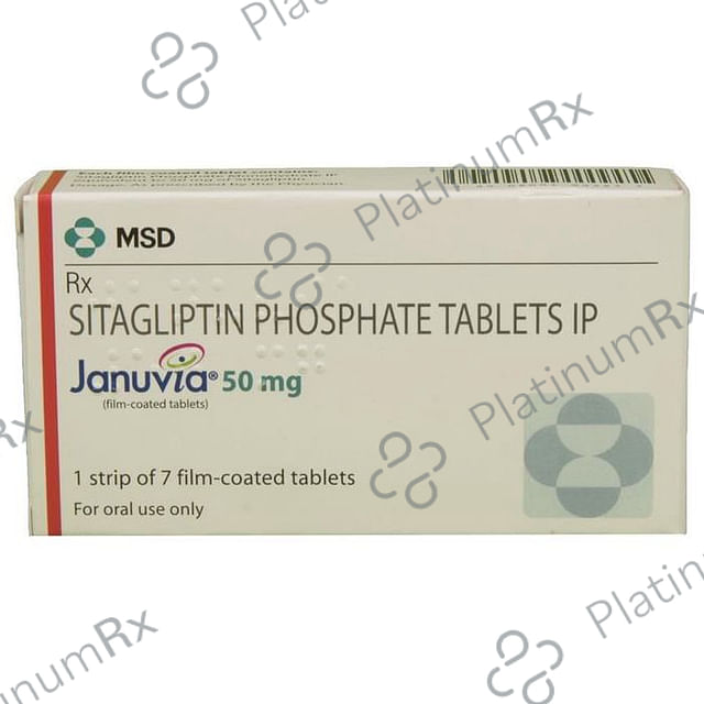 Januvia 50mg Tablet 7s