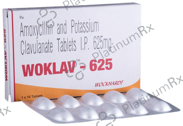 Woklav 625 Tablet
