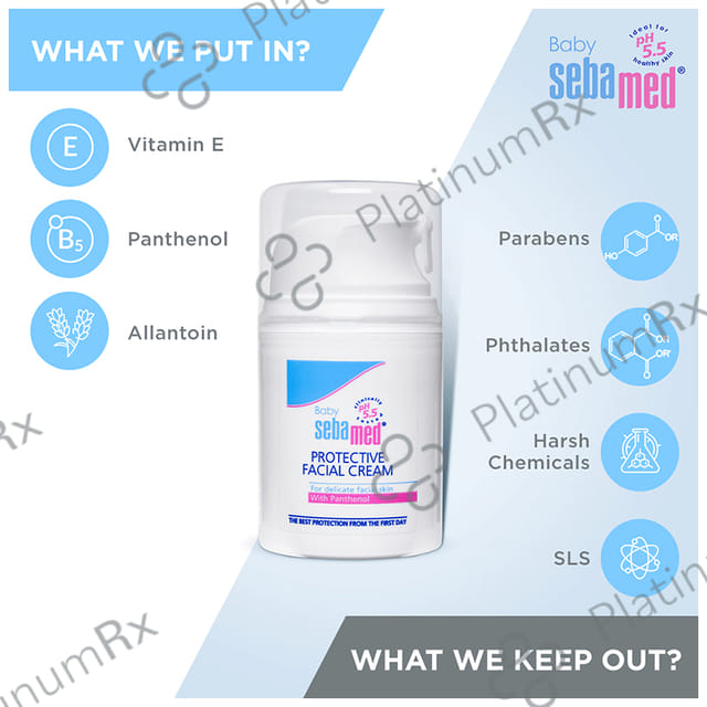 Sebamed Baby Protective Facial For Delicate Skin Cream 50ml