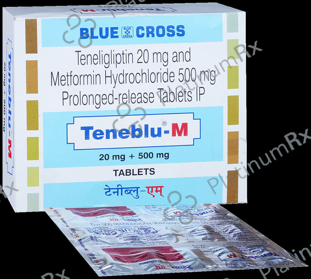 Teneblu M 500/20mg Tablet PR 15s