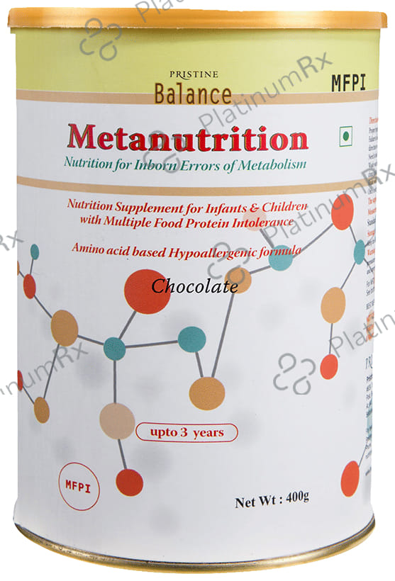 Pristine Balance Metanutrition MFPI Powder (Upto 3 Years) Chocolate
