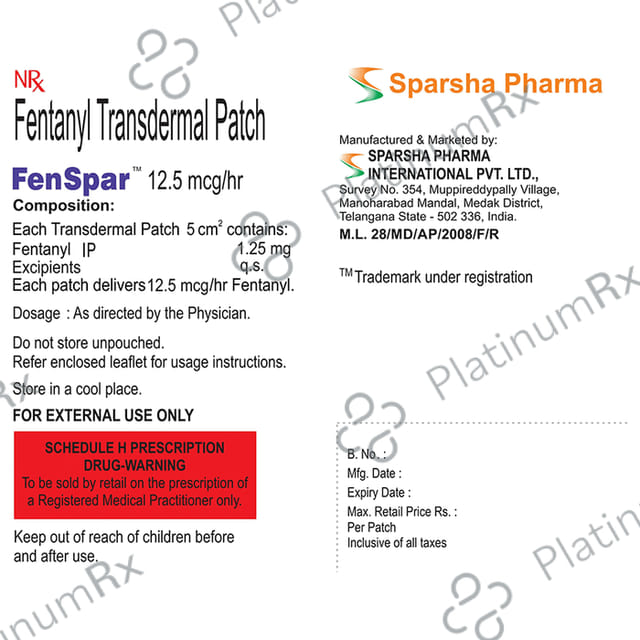 Fenspar 12.5mg Patch