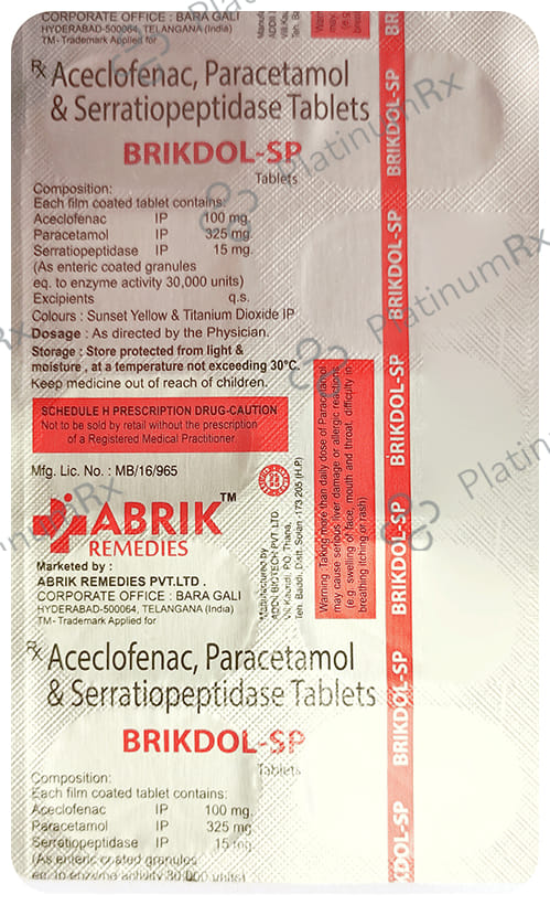 Brikdol SP Tablet 10s