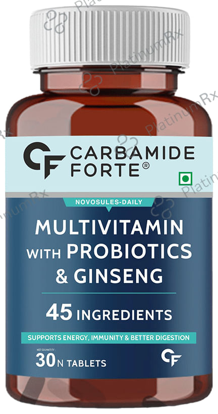 Carbamide Forte Multivitamins with Probiotics Vegetarian Tablet