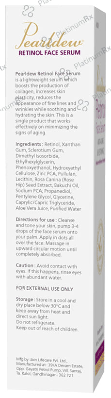 Pearldew Retinol Face Serum (50ml Each) 1 Bottle