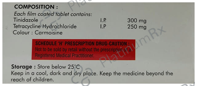 Tinicline 250 mg/300 mg Tablet