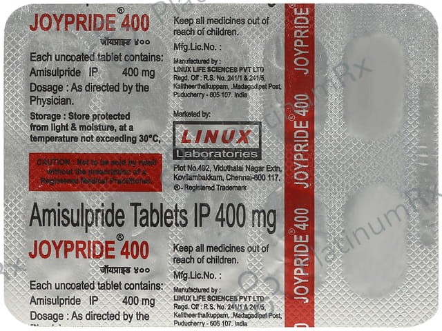 Joypride 400mg Tablet 10s