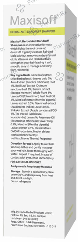 Maxisoft Herbal Anti Dandruff Shampoo