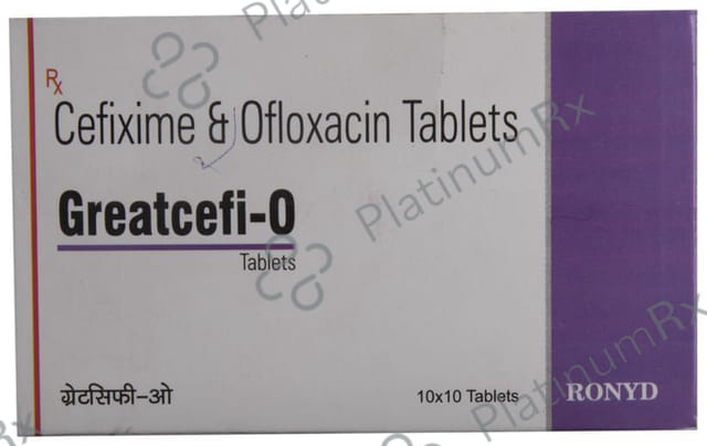 Greatcefi O 200/200mg Tablet 10s