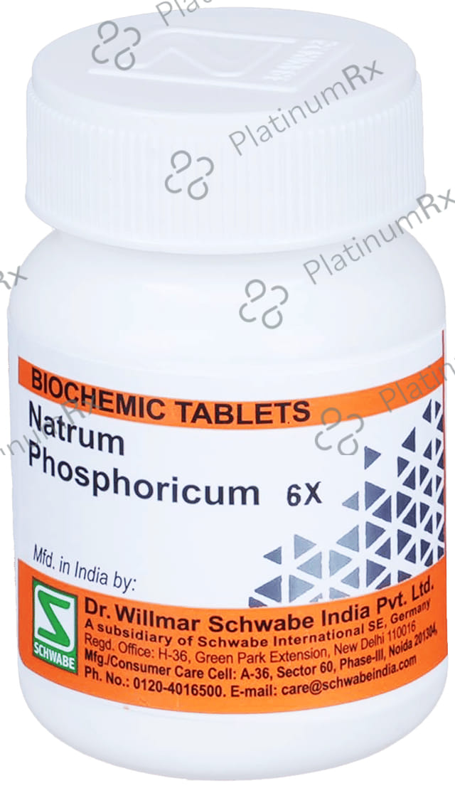 Dr Willmar Schwabe India Natrum Phosphoricum Biochemic Tablet 6X 25 gm