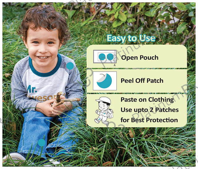 LuvLap 100% Natural Mosquito Repellent Patch 12 patches