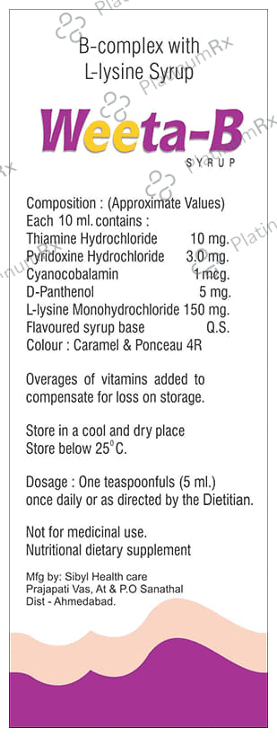 Weeta-B Syrup 200 ml