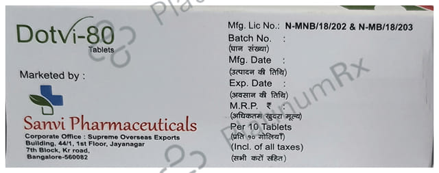 Dotvi 80 Tablet