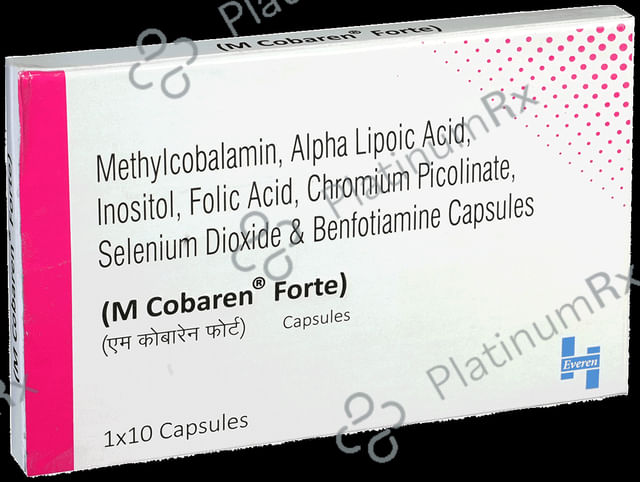 M Cobaren Forte Capsule 10s
