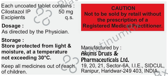 Siloz 50mg Tablet 10s