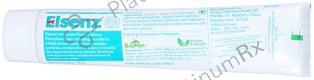 Elsenz Toothpaste 70gm