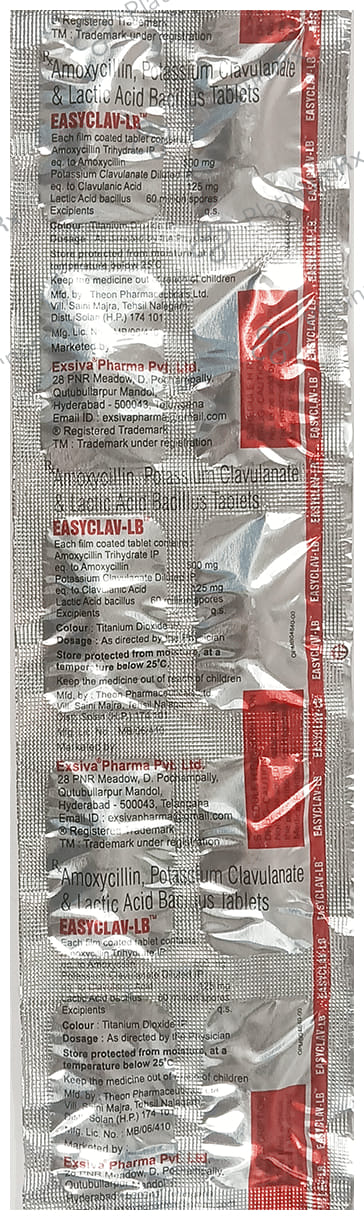 Easyclav LB Tablet 10s