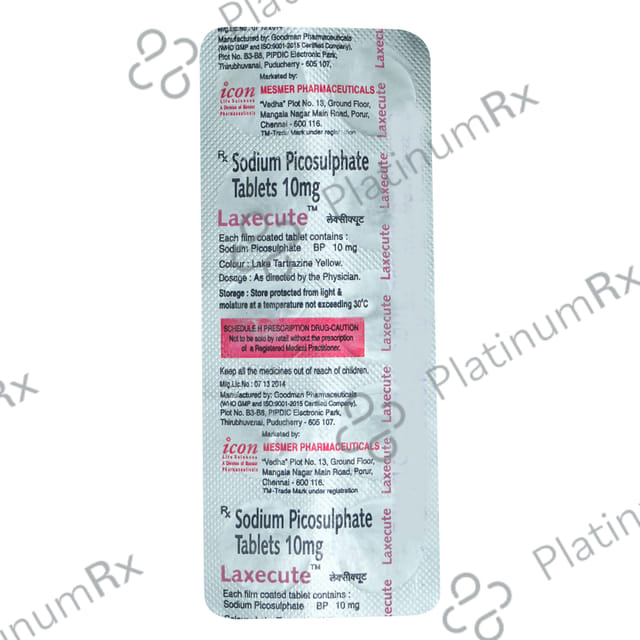 Laxecute 10mg Tablet