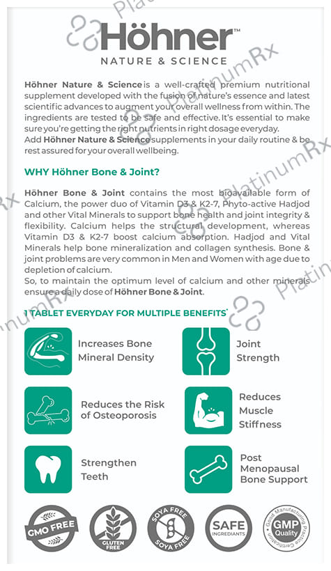 Hohner Bone & Joint Tablet