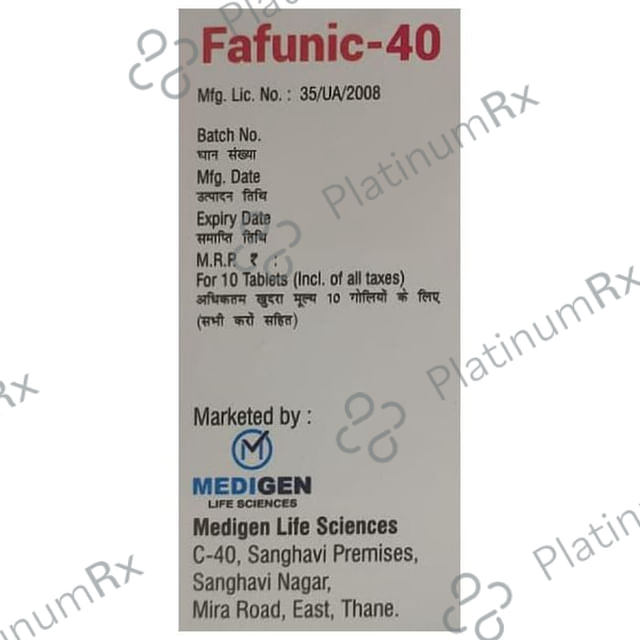 Fafunic 40 Tablet