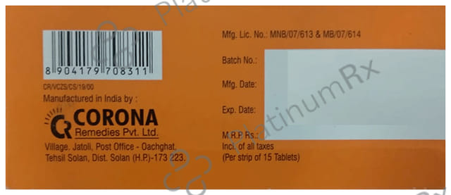 Vitneurin CZS Tablet 15s