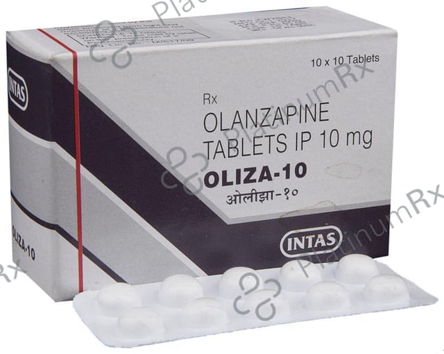 Oliza 10mg Tablet 10s