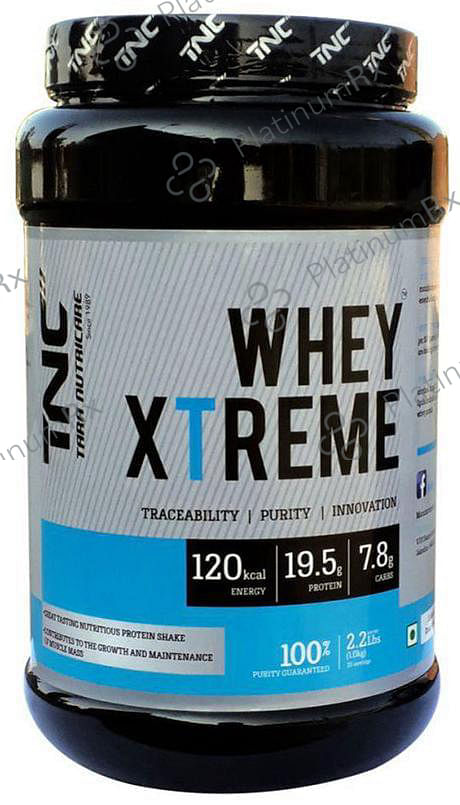 Tara Nutricare Whey Xtreme Whey Protein Powder Strawberry 1 kg